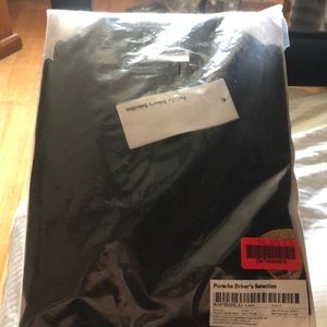 Porsche drivers selection black polo shirt